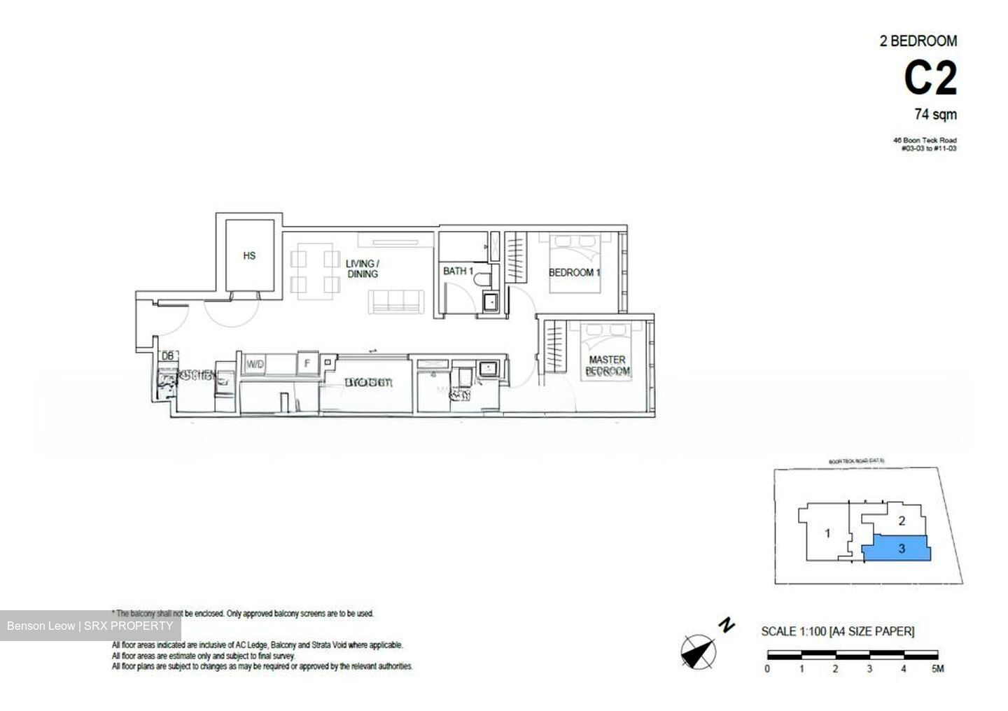 The Bronze (D12), Apartment #570084261